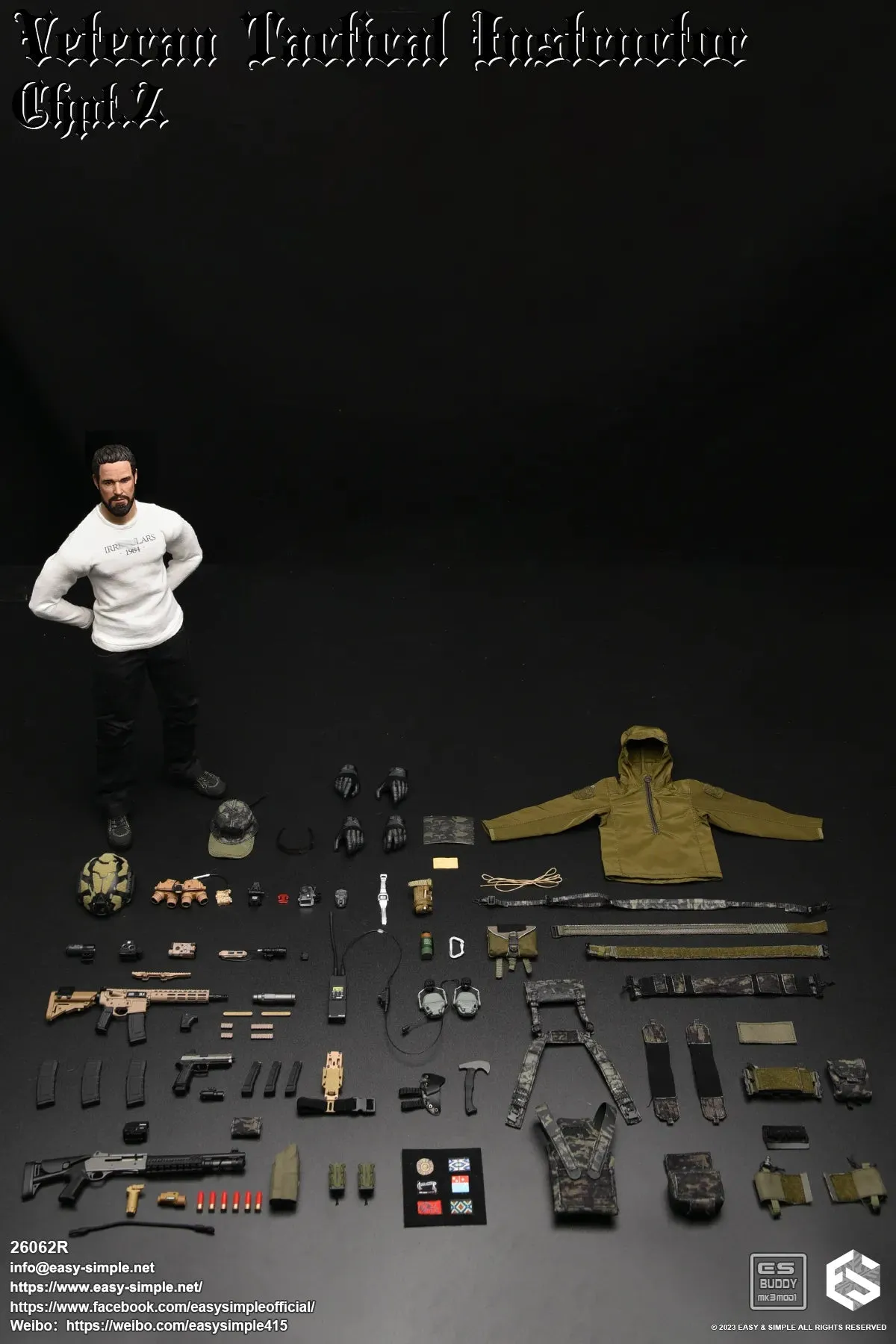 Veteran Tactical Instructor Z - Green Combat Jacket