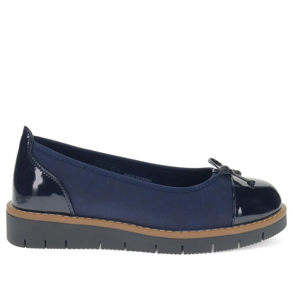 Wide-Fit Bow-Detailed Pumps - WBINS40245 / 326 526