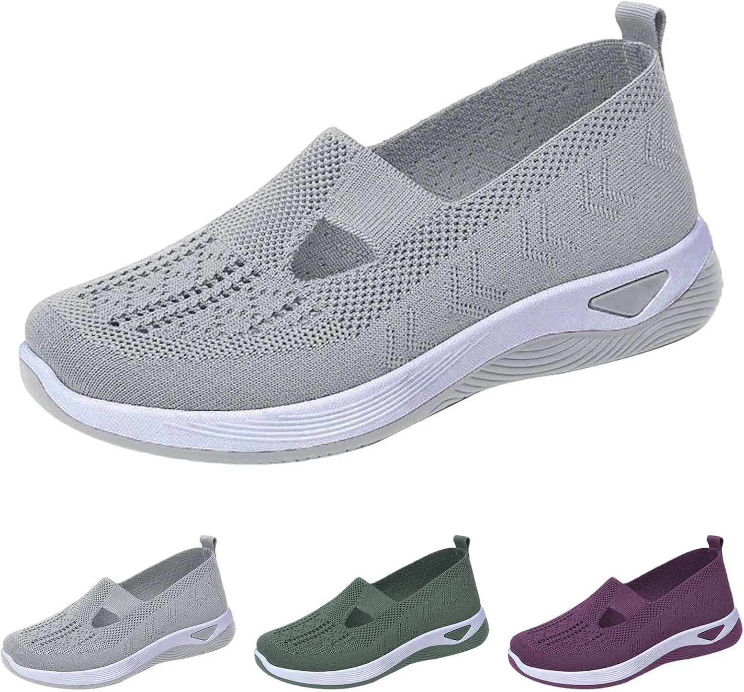Women Walking Shoes Sock Sneakers Slip-On Breath Mens Tennis Shoes Sports Dressy Casual Shoes Black Sneakers Steel Toe Tennis Shoe Loafers Shoe