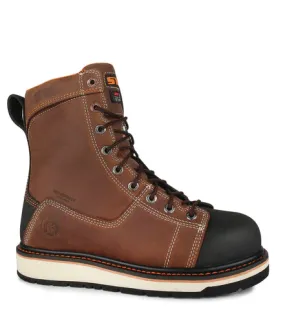 Work Boots - STC Blacksmith 8" Leather Work Boots, S29057-12