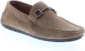 Xander Casual Driving Moccasin - Dark Grey Suede