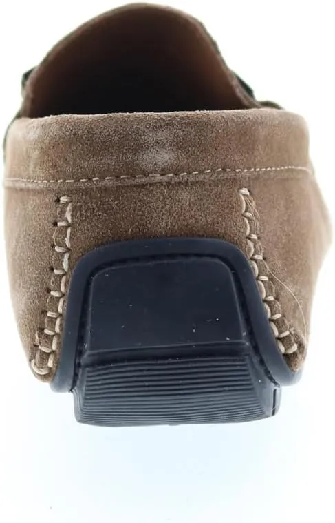 Xander Casual Driving Moccasin - Dark Grey Suede